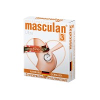 Презервативы Masculan Ultra 3, продлевающие (Long Pleasure), 3 шт